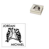 Mit Namen 🌈 Ewige Einheit Gummistempel (Stempel)