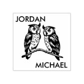 Mit Namen 🌈 Ewige Einheit Gummistempel (Prägung)