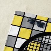 Mit 🎾 Namen geprüft Strandtuch (Beispiel)