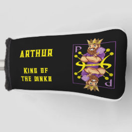 Mit Namen 👑 King-dinks - Pickleball Golf Headcover
