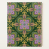 Mit Namen Olive und Lavendel Azulejos Planer (Rückseite)