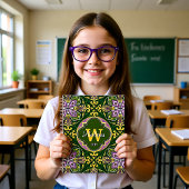 Mit Namen Olive und Lavendel Azulejos Planer