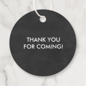 Mit Namen Personalisierte Gastgeschenk Hochzeit-Ta Geschenkanhänger (Rückseite)