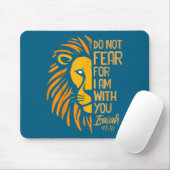 Mit Nicht Furcht Bin Ich Christlicher Löwe Mousepad (Mit Mouse)