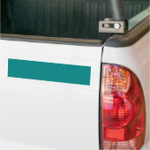 Mit nichts außer Farbe - Blau grün Autoaufkleber (Auf Lkw)