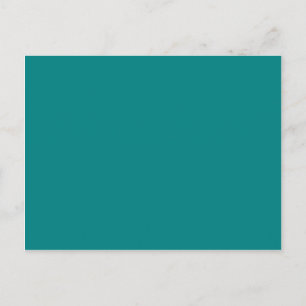 Mit nichts außer Farbe - Blau grün Postkarte