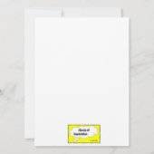 Mit nur der Dunkelheit für eine Firmenflachkarte Karte (Rückseite)