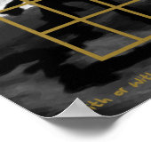 mit oder ohne Sie (D) Poster (Ecke)