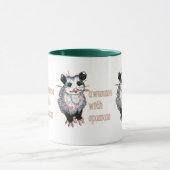 mit Opossum Phantastisch Tasse (Zentrum)