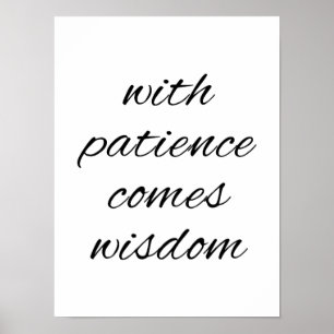 Mit Patientenplakat Poster