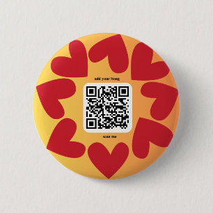 Mit personalisierten Song per QR-code Button