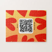 Mit personalisierten Song per QR-code Puzzle (Horizontal)