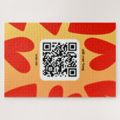 Mit personalisierten Song per QR-code Puzzle (Horizontal)
