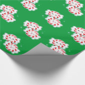 Mit Pfefferminzaroma! Geschenkpapier (Ecke)