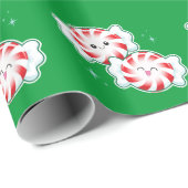 Mit Pfefferminzaroma! Geschenkpapier (Rolleneckpunkt)