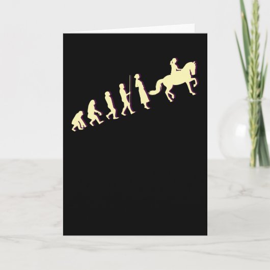 Mit Pferden ist das Leben besser Karte (Vorderseite)