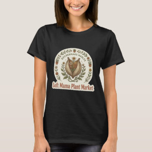 Mit Pflanzen und Liebe großgezogen Retro-Botanik M T-Shirt