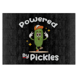 Mit Pickles-Food-Pickle Funny angetrieben Schneidebrett