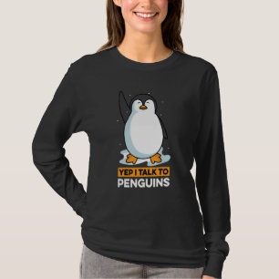Mit Pinguinen sprechen: Tierpfleger T-Shirt