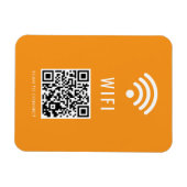 Mit QR-Code scannen, um Orange-WiFi-Magnet zu verb Magnet (Horizontal)