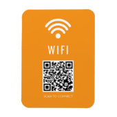 Mit QR-Code scannen, um Orange-WiFi-Magnet zu verb Magnet (Vertikal)