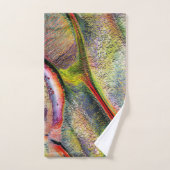 Mit Rauigkeit und virtueller Aquarell versehen Badhandtuch Set (Handtuch)