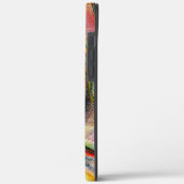 Mit Rauigkeit und virtueller Aquarell versehen Case-Mate iPhone Hülle (Rückseite / Links)