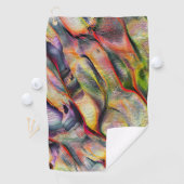 Mit Rauigkeit und virtueller Aquarell versehen Golfhandtuch (Insitu)