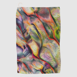 Mit Rauigkeit und virtueller Aquarell versehen Golfhandtuch