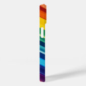mit Regenbogenfarben Case-Mate iPhone Hülle (Rückseite / Rechts)