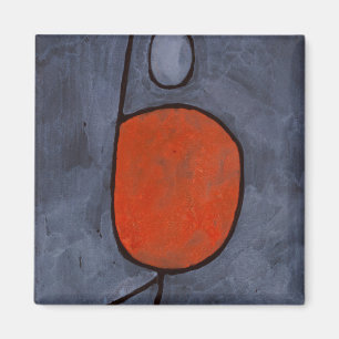 Mit Regenschirm (1939) von paul klee Magnet