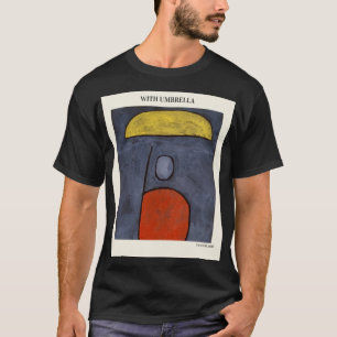 MIT REGENSCHIRM Von PAUL KLEE,Abstrakte moderne Vi T-Shirt