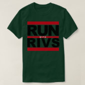 MIT RIVS AUSFÜHREN T-Shirt (Design vorne)
