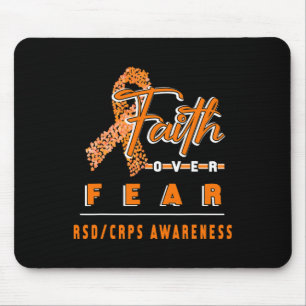 MIT RSDCRPS AWARENESS FAITH IMMER OVER ANGST MOUSEPAD