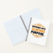 Mit ruhmreichen Zielen belastet Notizblock (Innenseite)