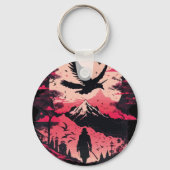 Mit Samurai Schlüsselanhänger können Sie Ihre Schl (Vorderseite)