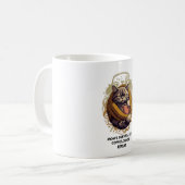 Mit Sarkasmus betriebene Sarcasm Cat Tee | 3 Stund Kaffeetasse (Vorderseite Links)