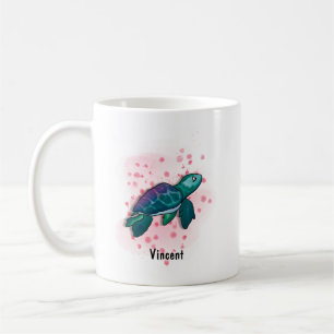 Mit Schildkröten in die Magie des Ozeans Kaffeetasse
