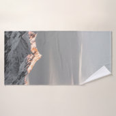 MIT SCHNEE BEDECKTE BERGE BADEHANDTUCH (Badehandtuch)