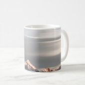 MIT SCHNEE BEDECKTE BERGE KAFFEETASSE (VorderseiteRechts)