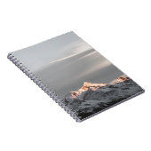 MIT SCHNEE BEDECKTE BERGE NOTIZBLOCK (Rechte Seite)