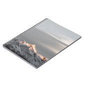 MIT SCHNEE BEDECKTE BERGE NOTIZBLOCK (Linke Seite)