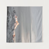 MIT SCHNEE BEDECKTE BERGE WANDTEPPICH (Vorderseite (Horizontal))