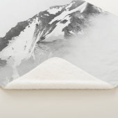 MIT SCHNEE BEDECKTER BERG SHERPADECKE (3/4)