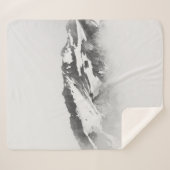 MIT SCHNEE BEDECKTER BERG SHERPADECKE (Vorderseite (Horizontal))