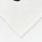 Mit Schneefall-Kakaoanrufen wärmen - Winter Drink Fleecedecke (Ecke)