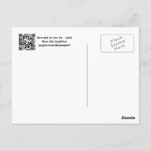 Mit Schreiben V Postkarte an Sie gesendet (Rückseite)