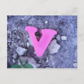 Mit Schreiben V Postkarte an Sie gesendet (Vorderseite)