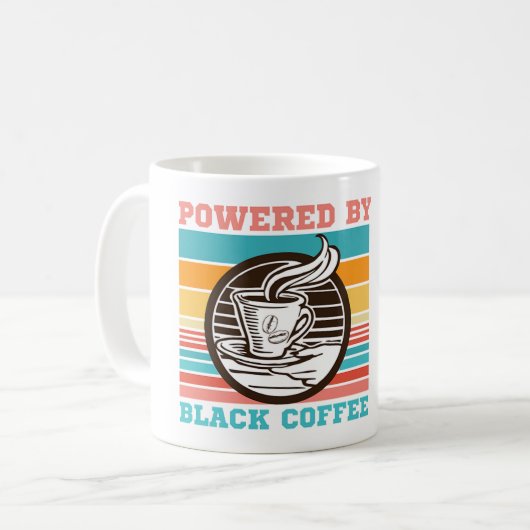 MIT SCHWARZKAFFEE GESTÜTZT - KAFFELOVER KAFFEETASSE (Vorderseite Links)