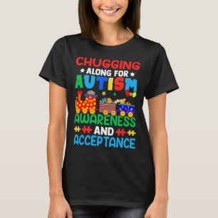 Mit Schwung für den Tag des Autismus T-Shirt